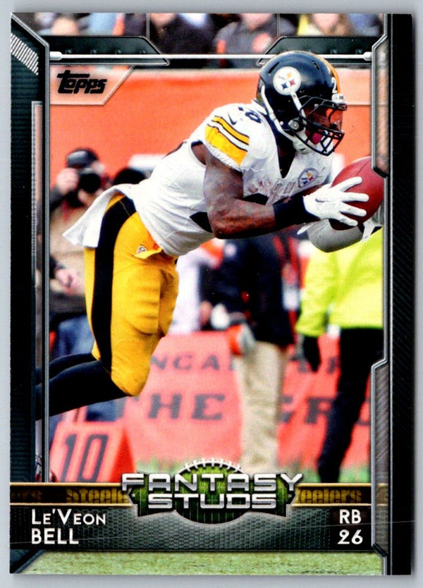 2015 Topps Super Bowl 50 Factory Set Le'Veon Bell #314