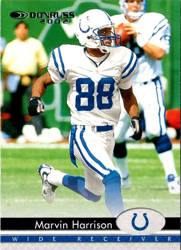 2002 Donruss Marvin Harrison #84