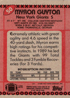 1990 Topps Myron Guyton #50
