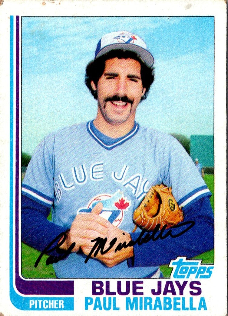 1982 Topps Paul Mirabella