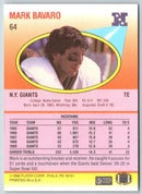 1990 Fleer Mark Bavaro