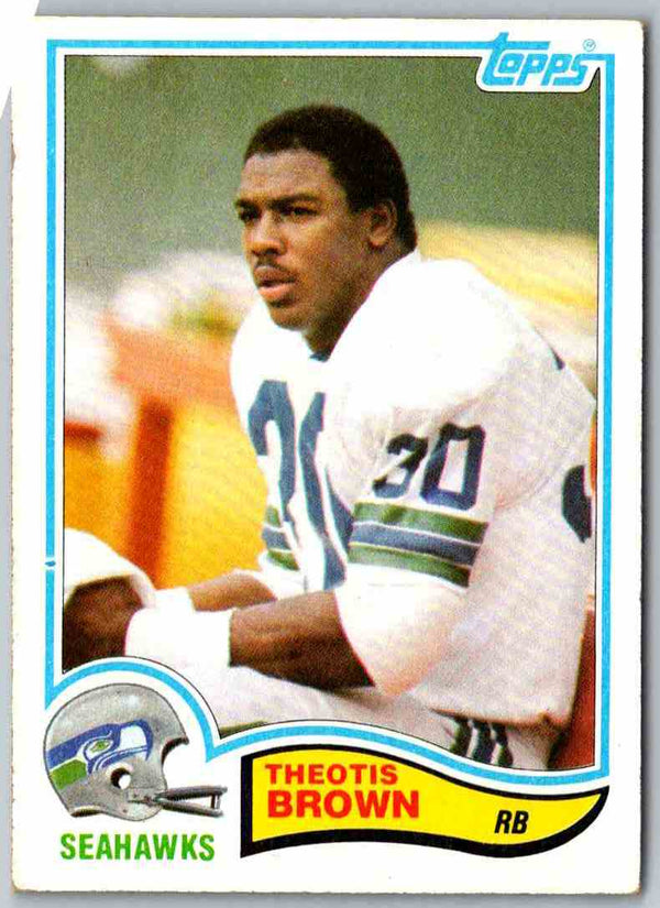1982 Topps Theotis Brown #244