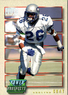 1993 Pro Set Power Update Prospects Gold Carlton Gray #PP41