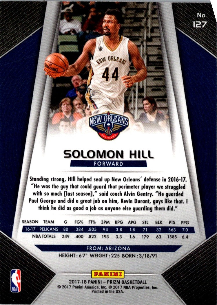 2017 Panini Prizm Solomon Hill