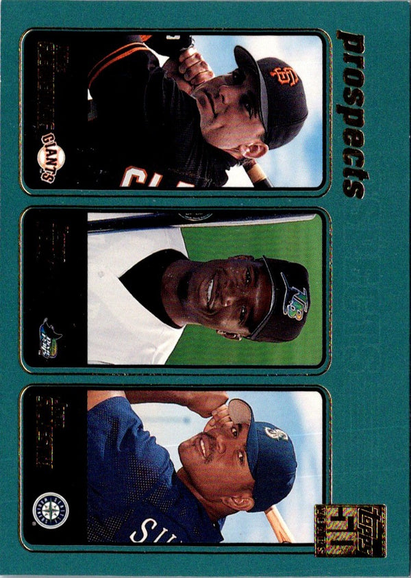 2001 Topps Mike Glendenning/Kenny Kelly/Juan Silvestre #368