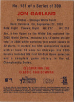 2006 Bowman Heritage Jon Garland #181