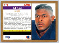 1991 Score Ed King #572