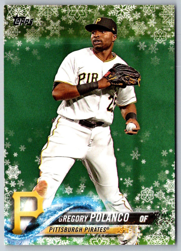 2018 Topps Holiday Gregory Polanco #HMW193