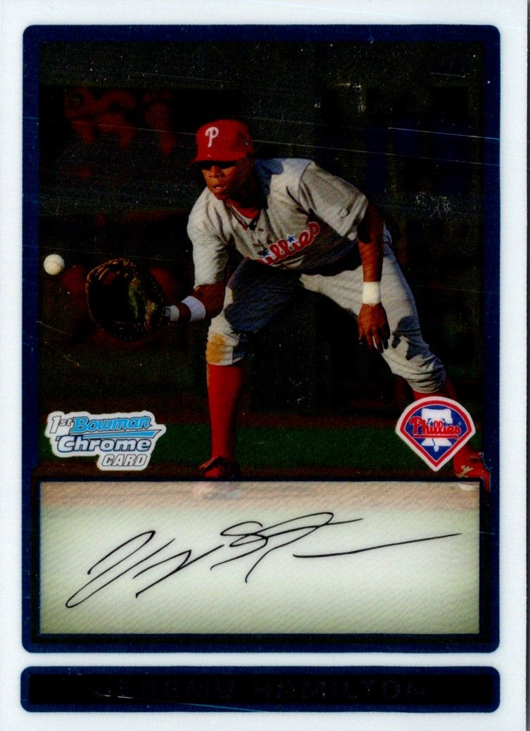 2009 Bowman Chrome Prospects Jeremy Hamilton