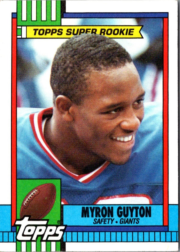 1990 Topps Myron Guyton #50