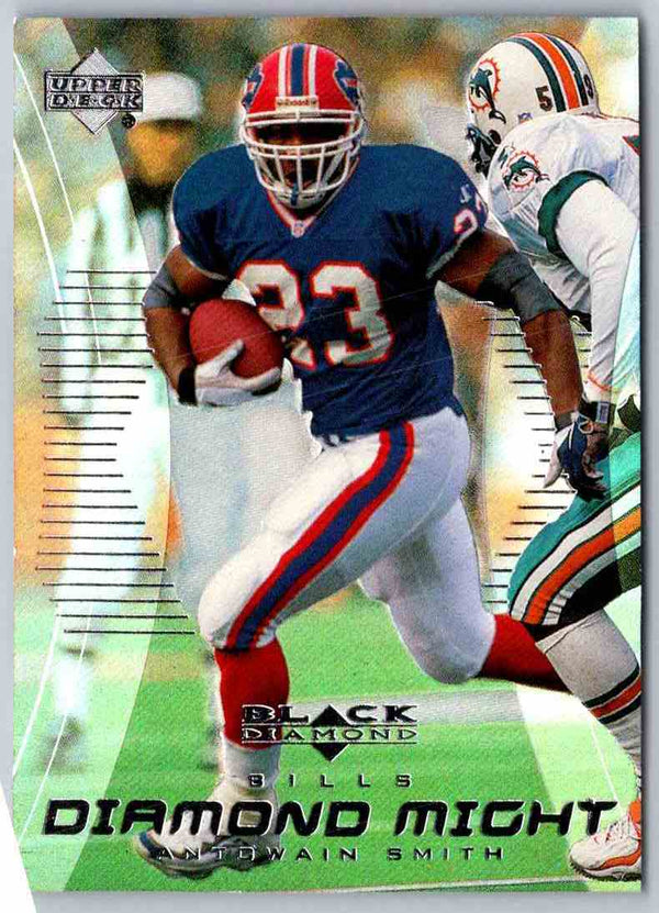 1999 Upper Deck Black Diamond Antowain Smith #DM1