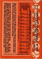 1988 O-Pee-Chee Danny Tartabull #211