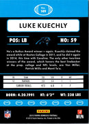 2015 Donruss Luke Kuechly