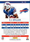 2013 Panini Contenders C.J. Spiller
