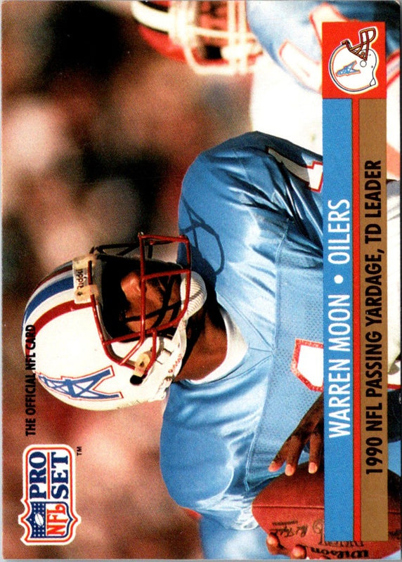 1991 Pro Set Warren Moon #9