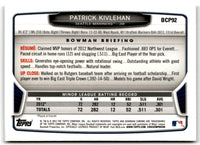 2013 Bowman Chrome Prospects Patrick Kivlehan #BCP92