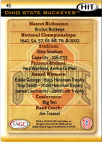 2010 SAGE HIT Ohio State Program #45
