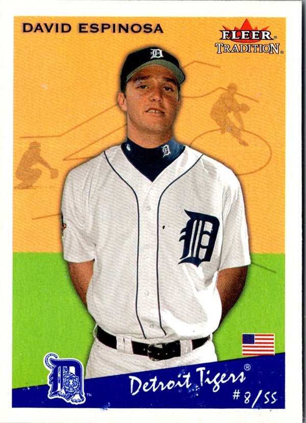 2002 Fleer Tradition Update David Espinosa #U272