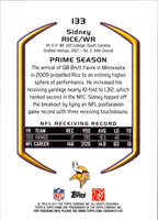 2011 Topps Prime Sidney Rice #133