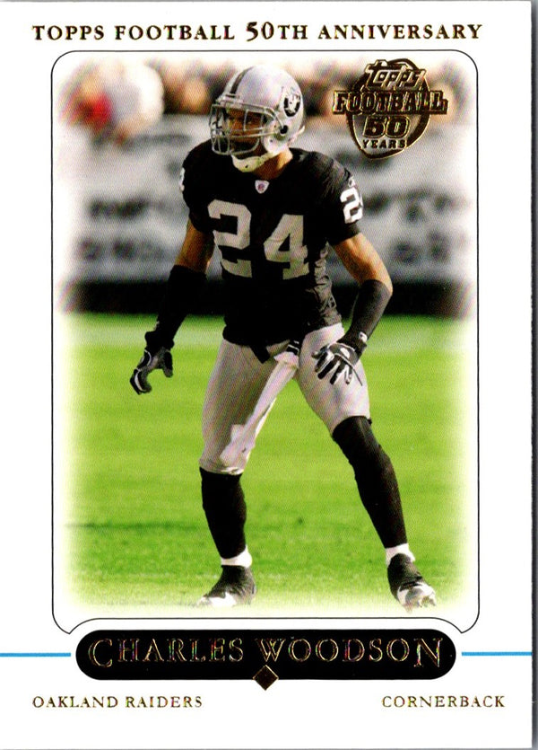 2005 Topps Charles Woodson #166