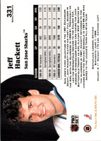 1991 Pro Set French Jeff Hackett #331