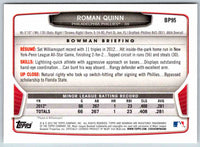 2014 Bowman Roman Quinn #BP95