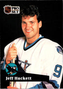 1991 Pro Set French Jeff Hackett