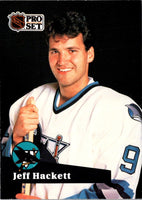 1991 Pro Set French Jeff Hackett #331