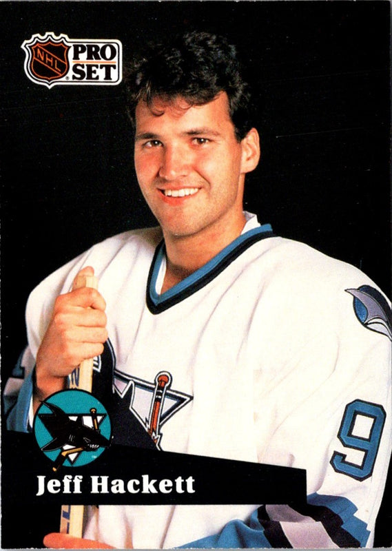 1991 Pro Set French Jeff Hackett #331