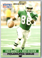 1991 Pro Set Fred Barnett #254