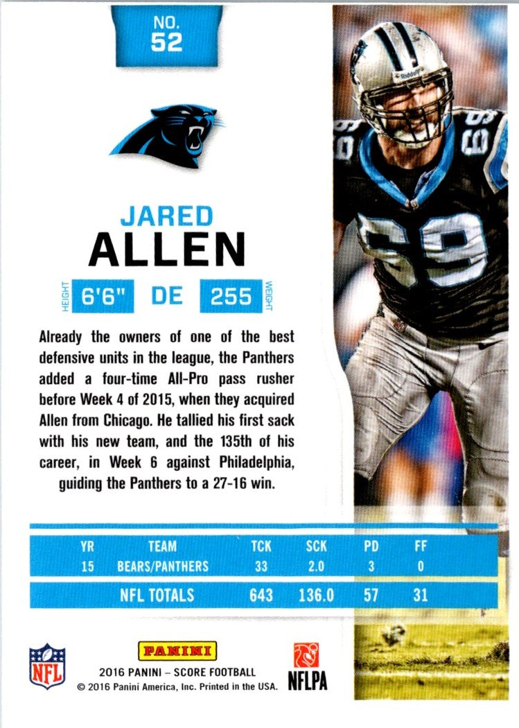 2016 Score Jared Allen