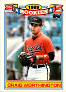1990 Topps Glossy Rookies Craig Worthington