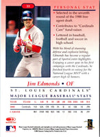 2001 Donruss Jim Edmonds #33
