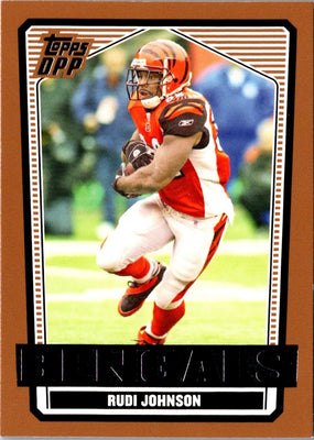 2007 Topps Draft Picks & Prospects Rudi Johnson #40