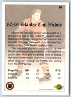 1991 Ultimate Original 6 Box Bottoms Bobby Hull #2