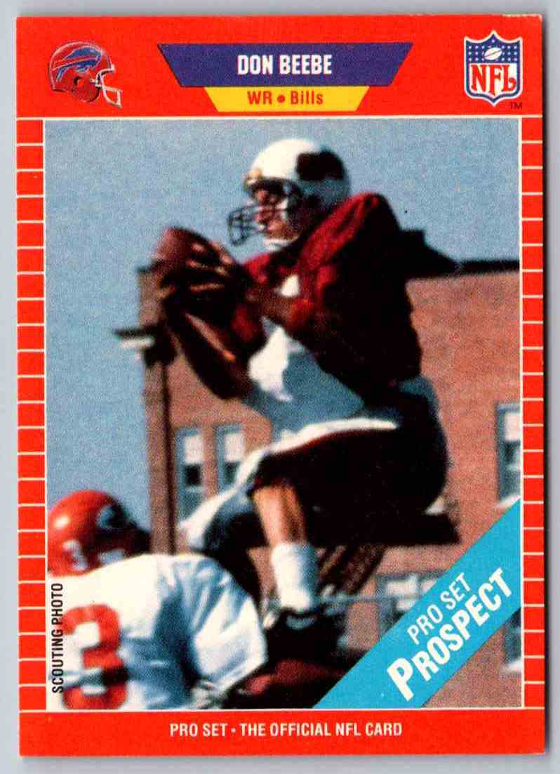 1989 NFL Proset Don Beebe