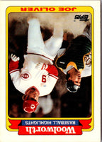 1991 Topps Woolworth Baseball Highlights Joe Oliver #28