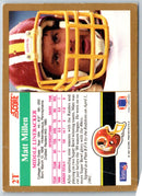 1991 Score Supplemental Matt Millen