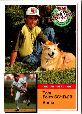 1993 Milk Bone Super Stars Tom Foley #13