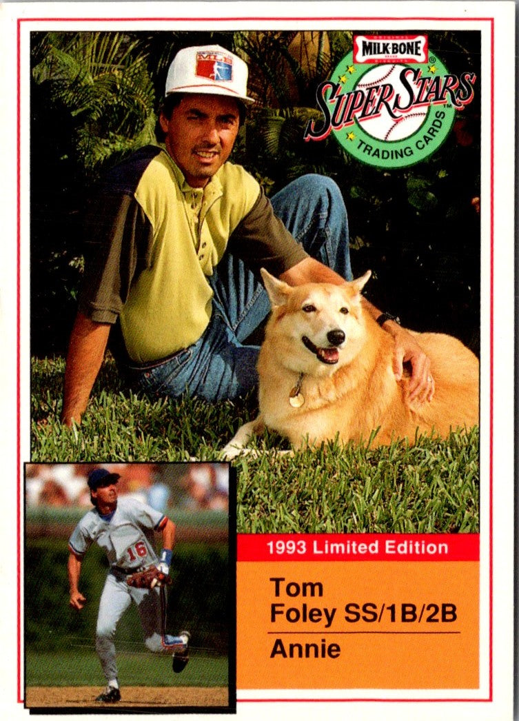 1993 Milk Bone Super Stars Tom Foley