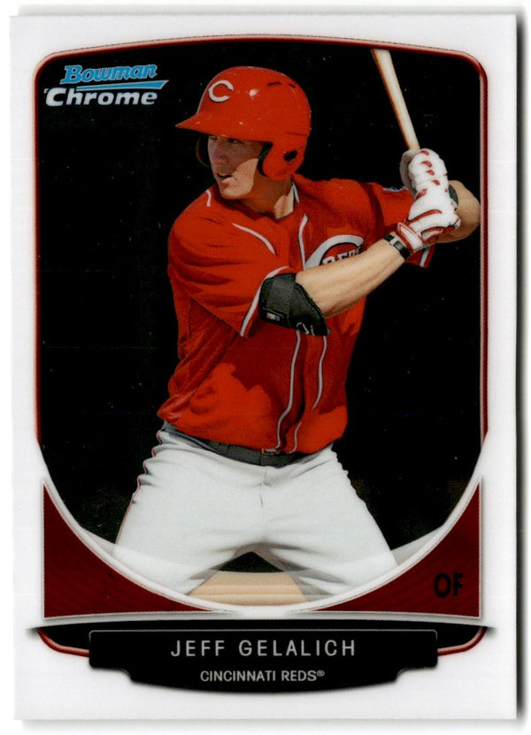 2013 Bowman Chrome Prospects Jeff Gelalich #BCP15