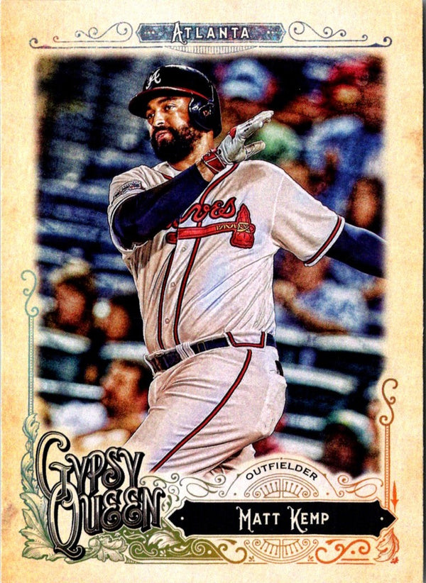 2017 Topps Gypsy Queen Matt Kemp #159