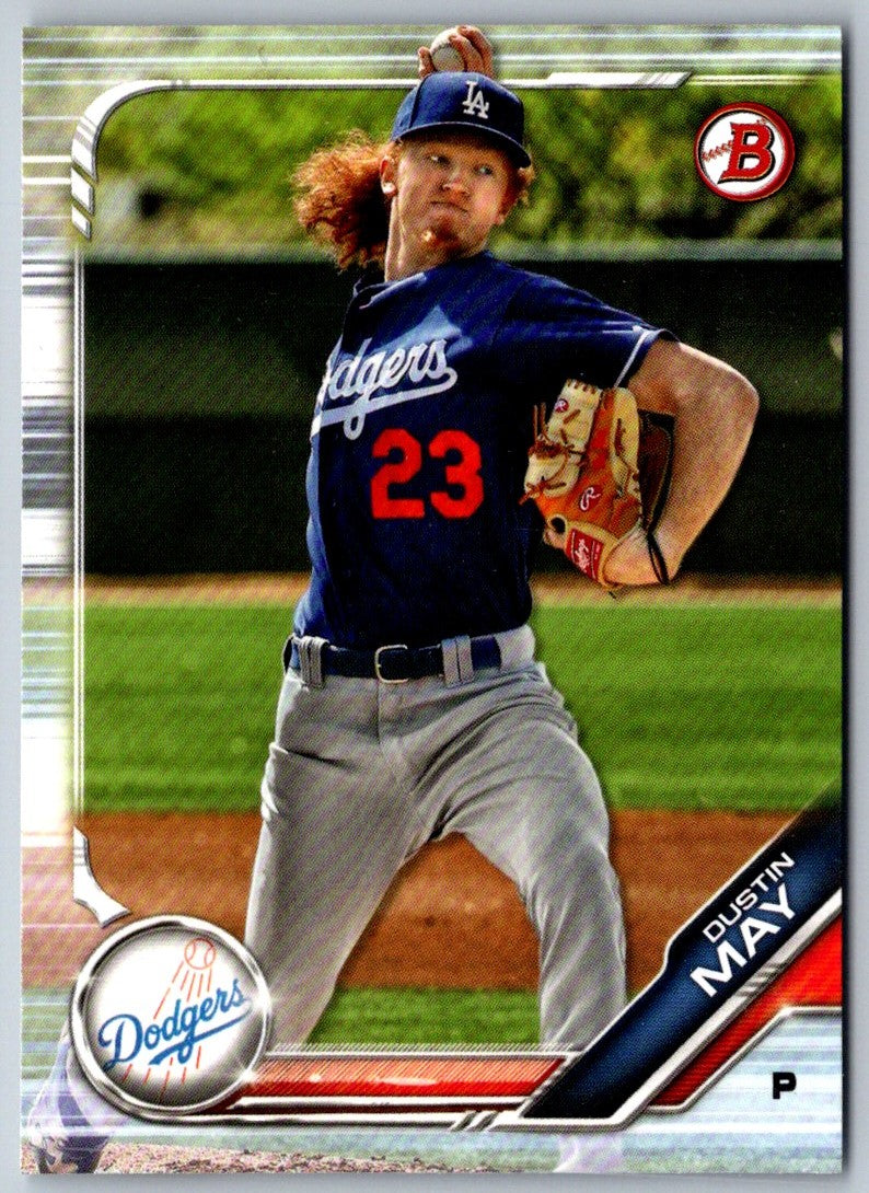 2019 Bowman Prospects Dustin May