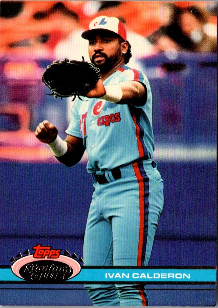 1991 Stadium Club Ivan Calderon