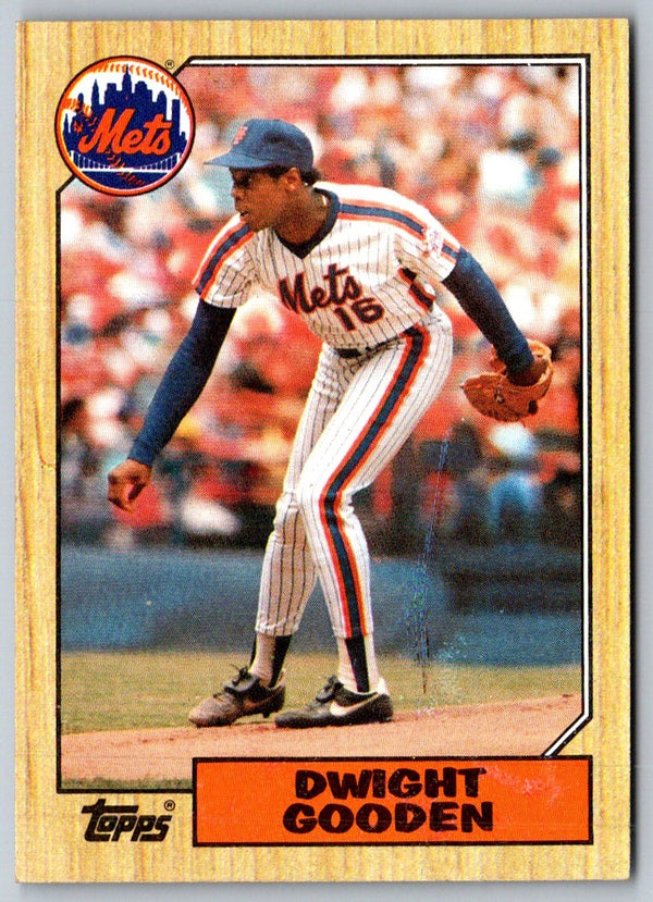 1987 Topps Dwight Gooden #130