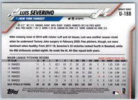 2020 Topps Update Luis Severino #U-188