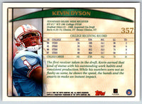 1998 Topps Kevin Dyson #357 Rookie