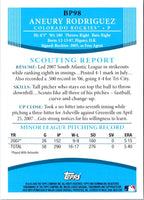 2008 Bowman Prospects Aneury Rodriguez #BP98