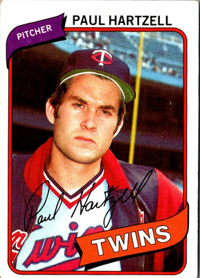 1980 Topps Paul Hartzell #721 NM-MT