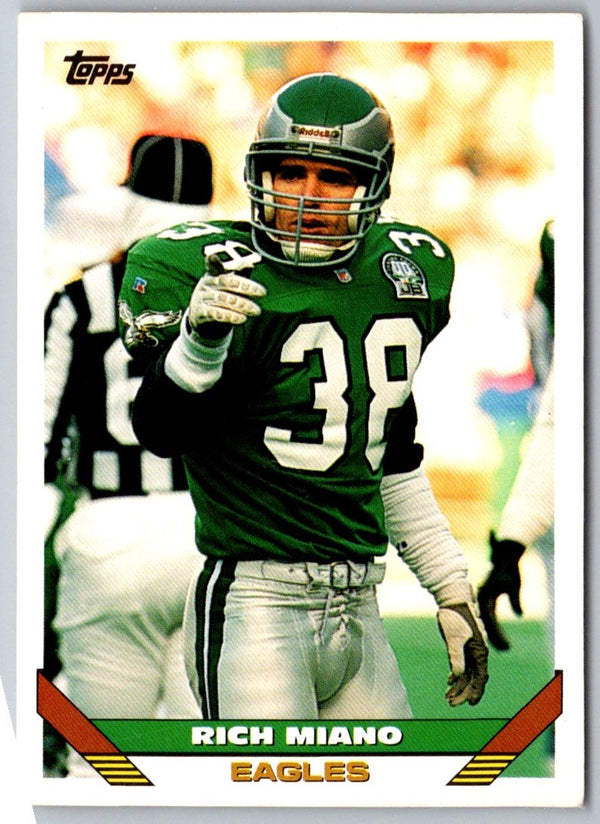 1993 Topps Gold Rich Miano #366